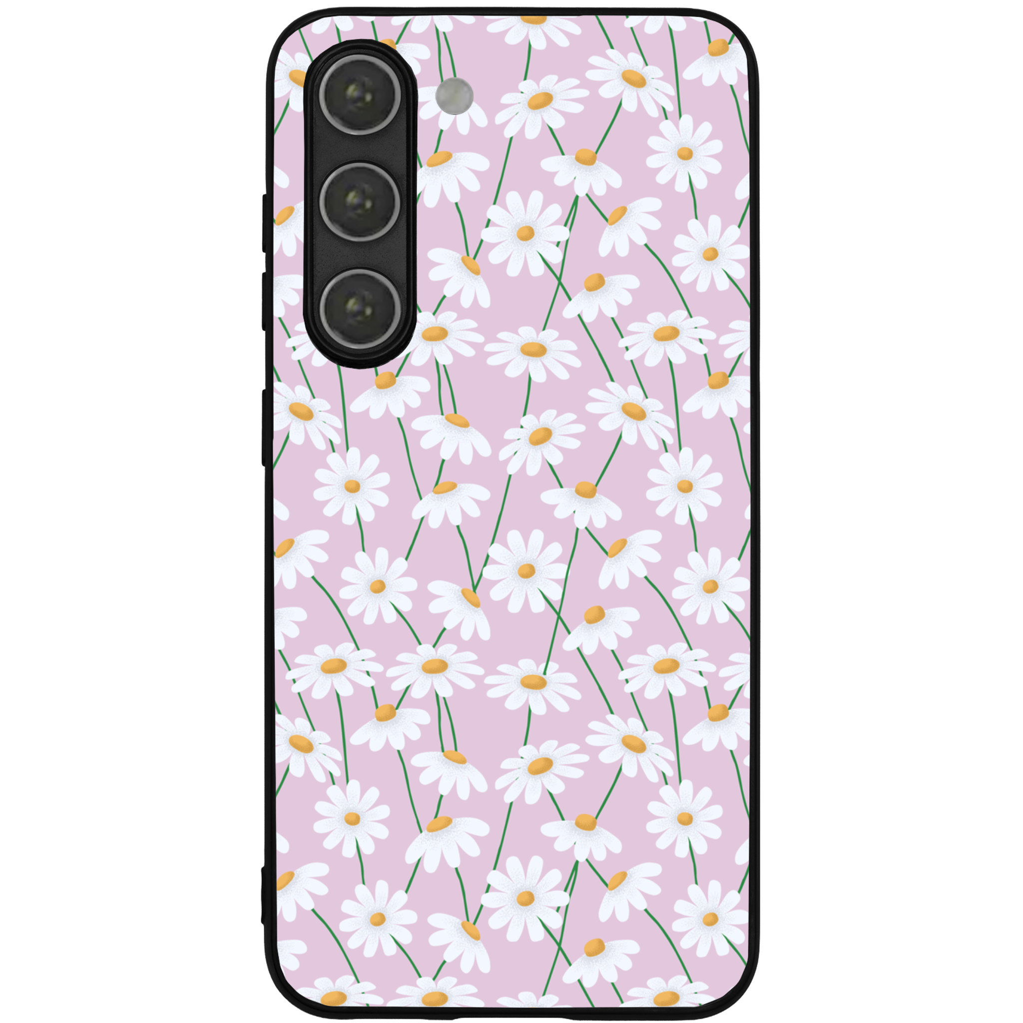 Lilac Daisies Floral Phone Case | Winky Cats