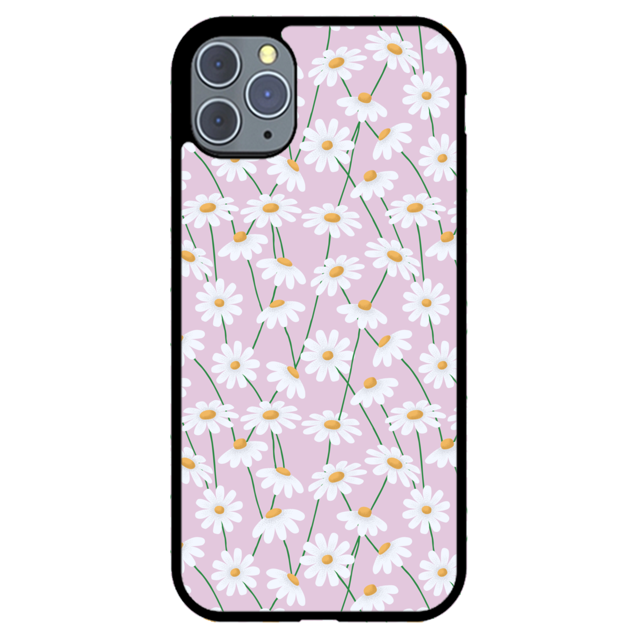 Lilac Daisies Floral Phone Case | Winky Cats