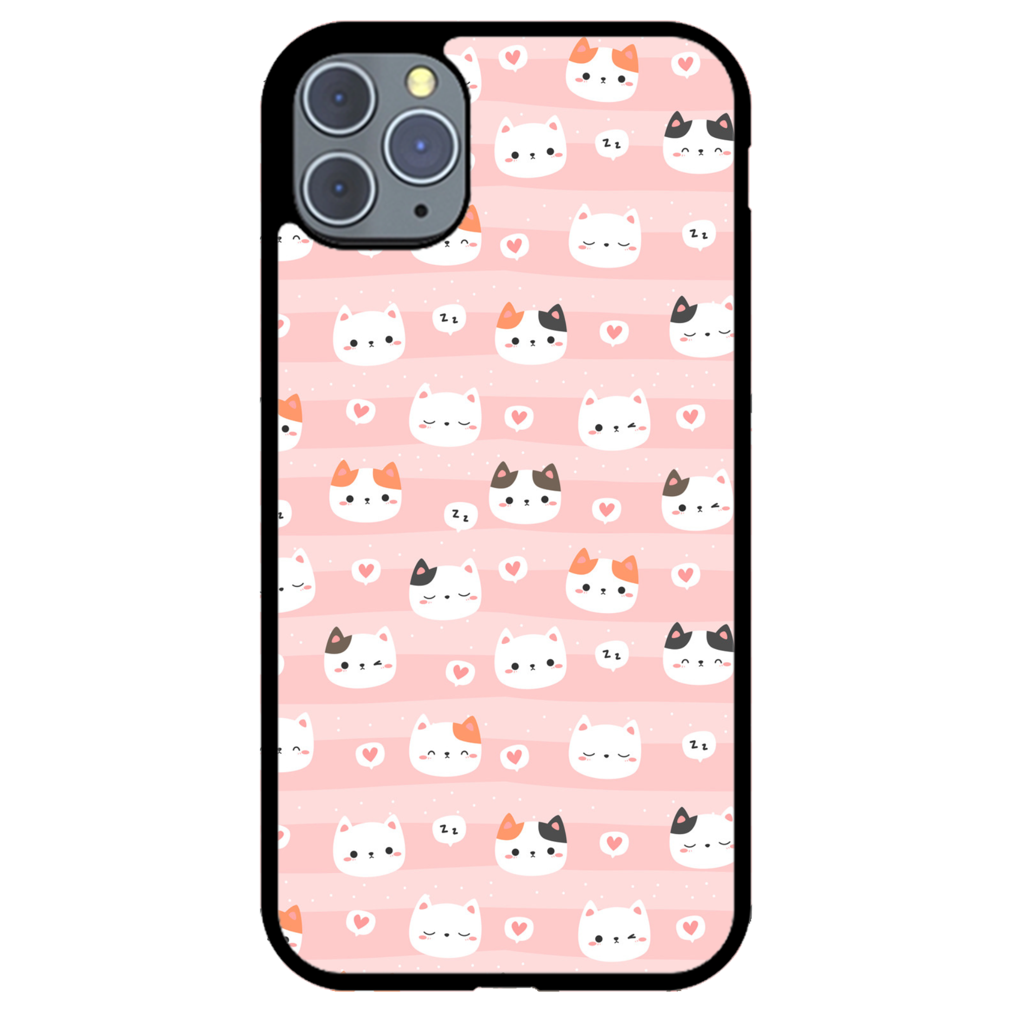 Bow Kittens Glossy Phone Case | Winky Cats