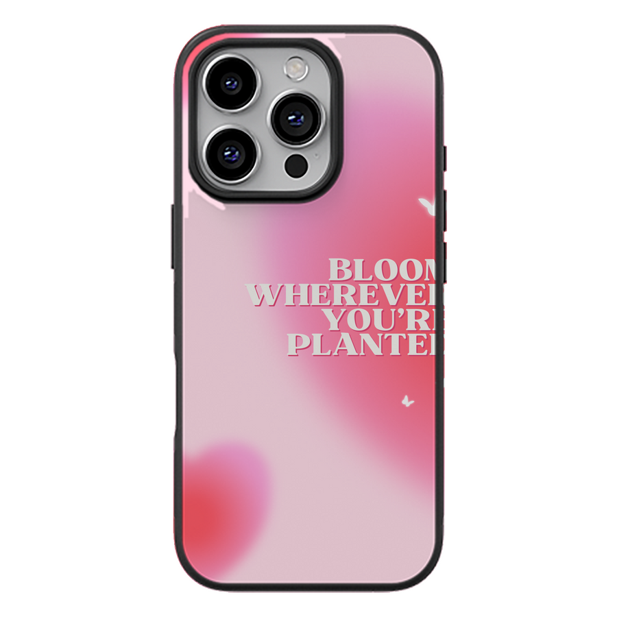 Pink Aura Butterfly Aesthetic Phone Case
