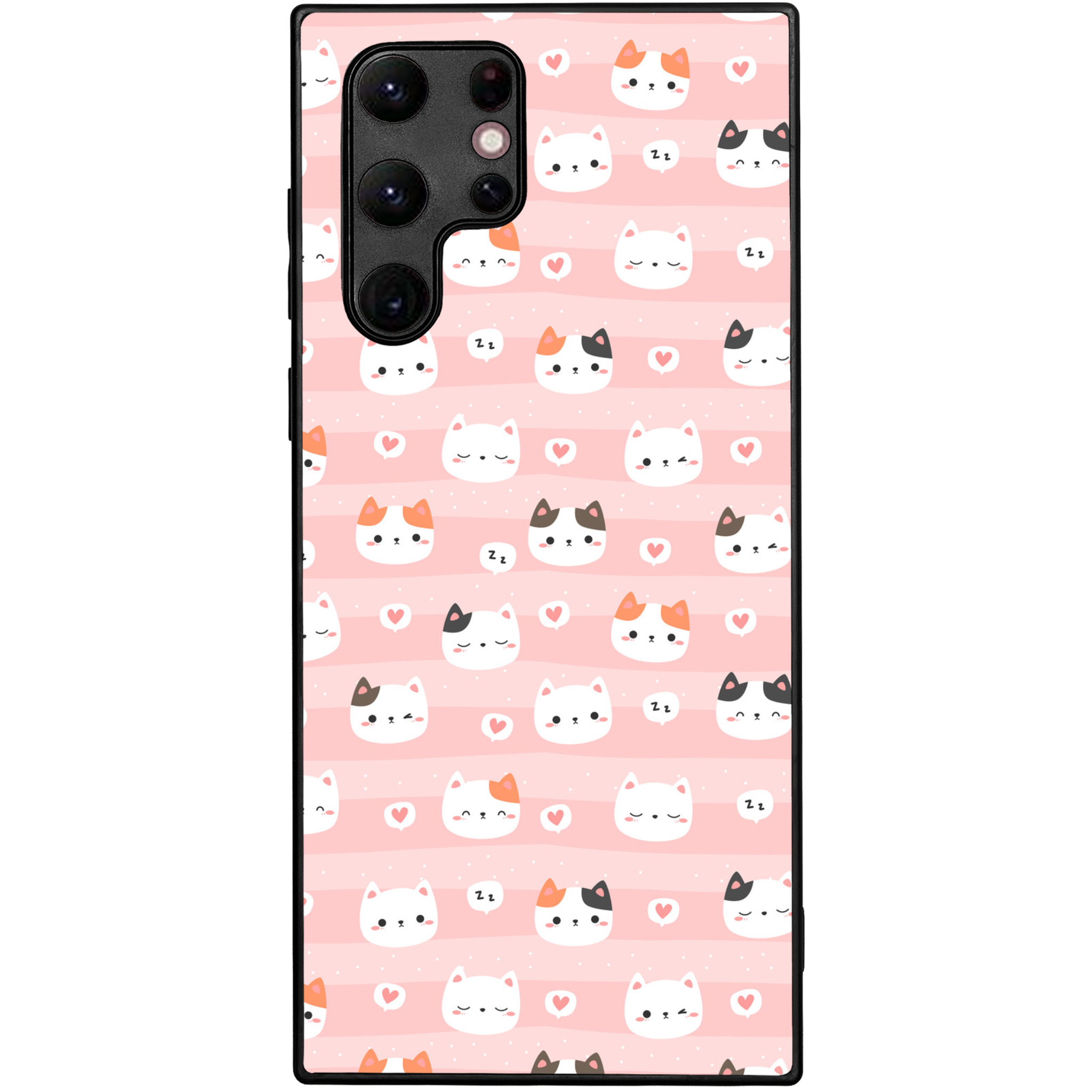 Bow Kittens Glossy Phone Case | Winky Cats