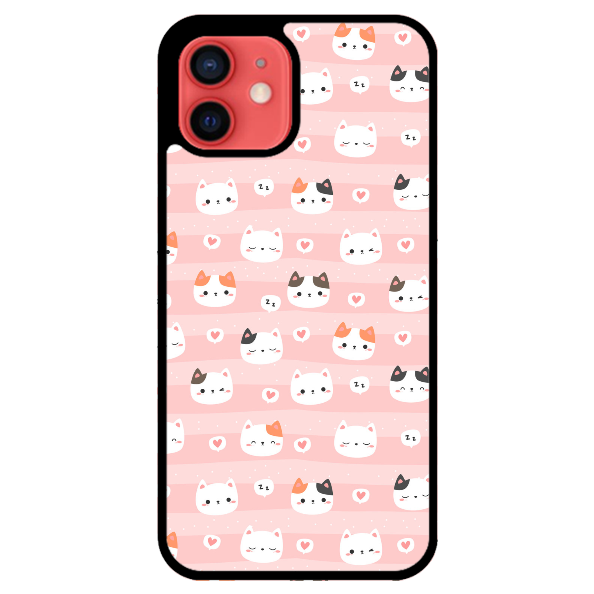 Bow Kittens Glossy Phone Case | Winky Cats