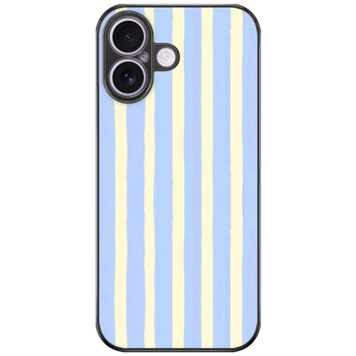 Blue Stripe Aesthetic Phone Case