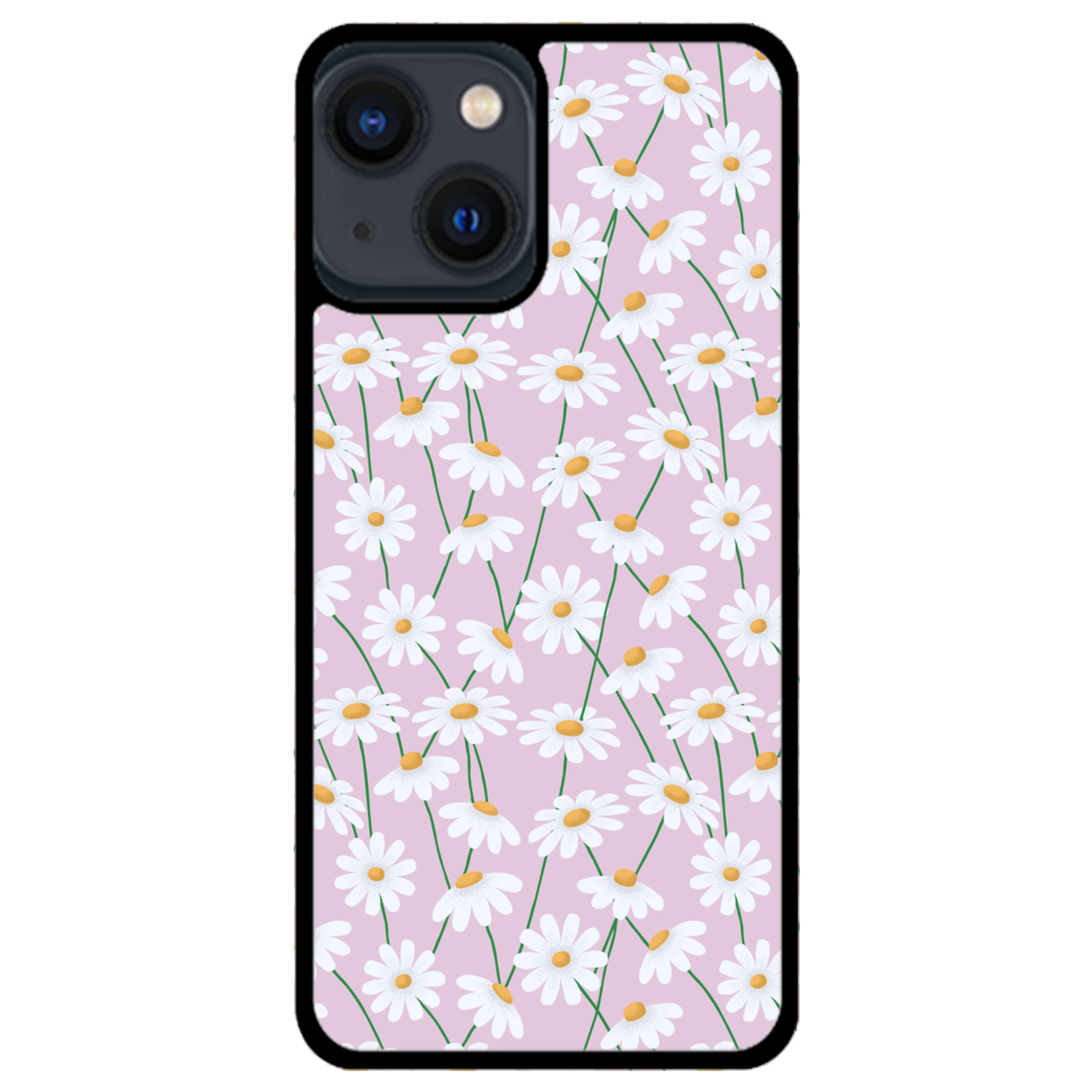 Lilac Daisies Floral Phone Case | Winky Cats