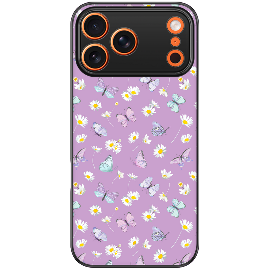 Butterfly Daisy Garden Phone Case