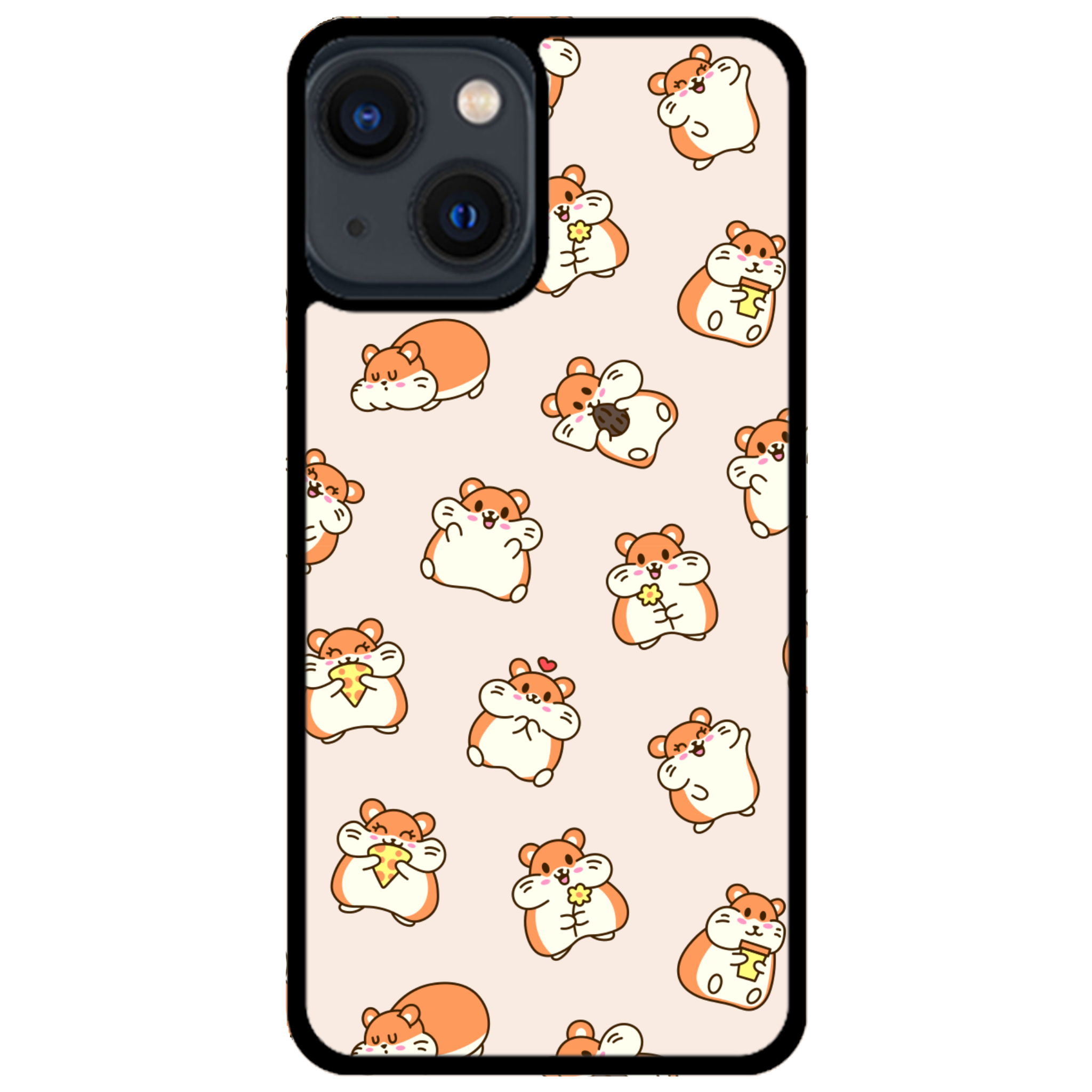 Happy Hamsters Glossy Phone Case | Winky Cats
