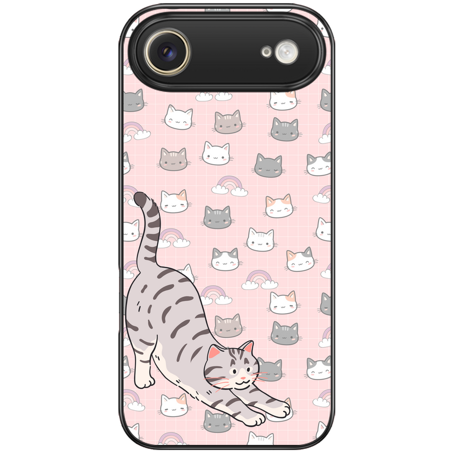 Cute Tabby Cat Aesthetic Phone Case