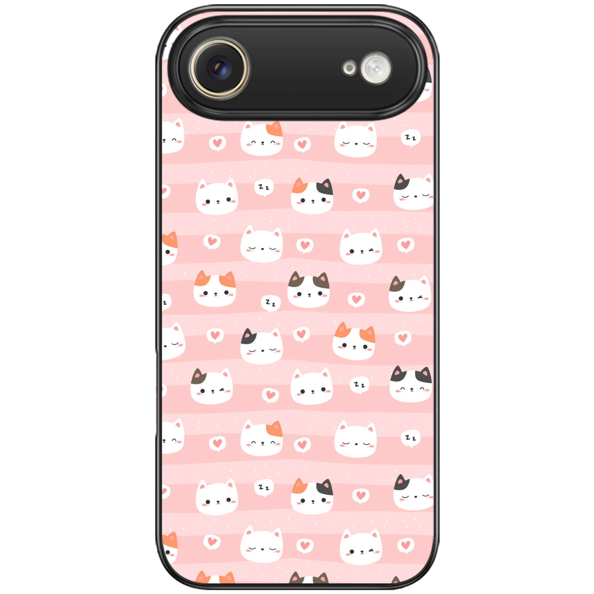 Bow Kittens Glossy Phone Case | Winky Cats