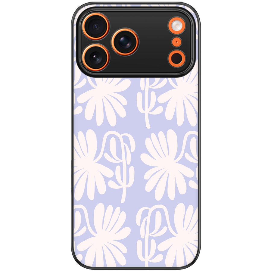 Lavender Floral Aesthetic Phone Case