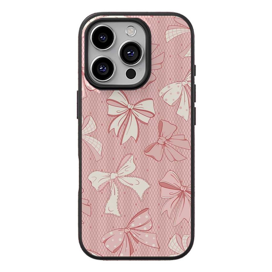 Powder Pink Bows Phone Case