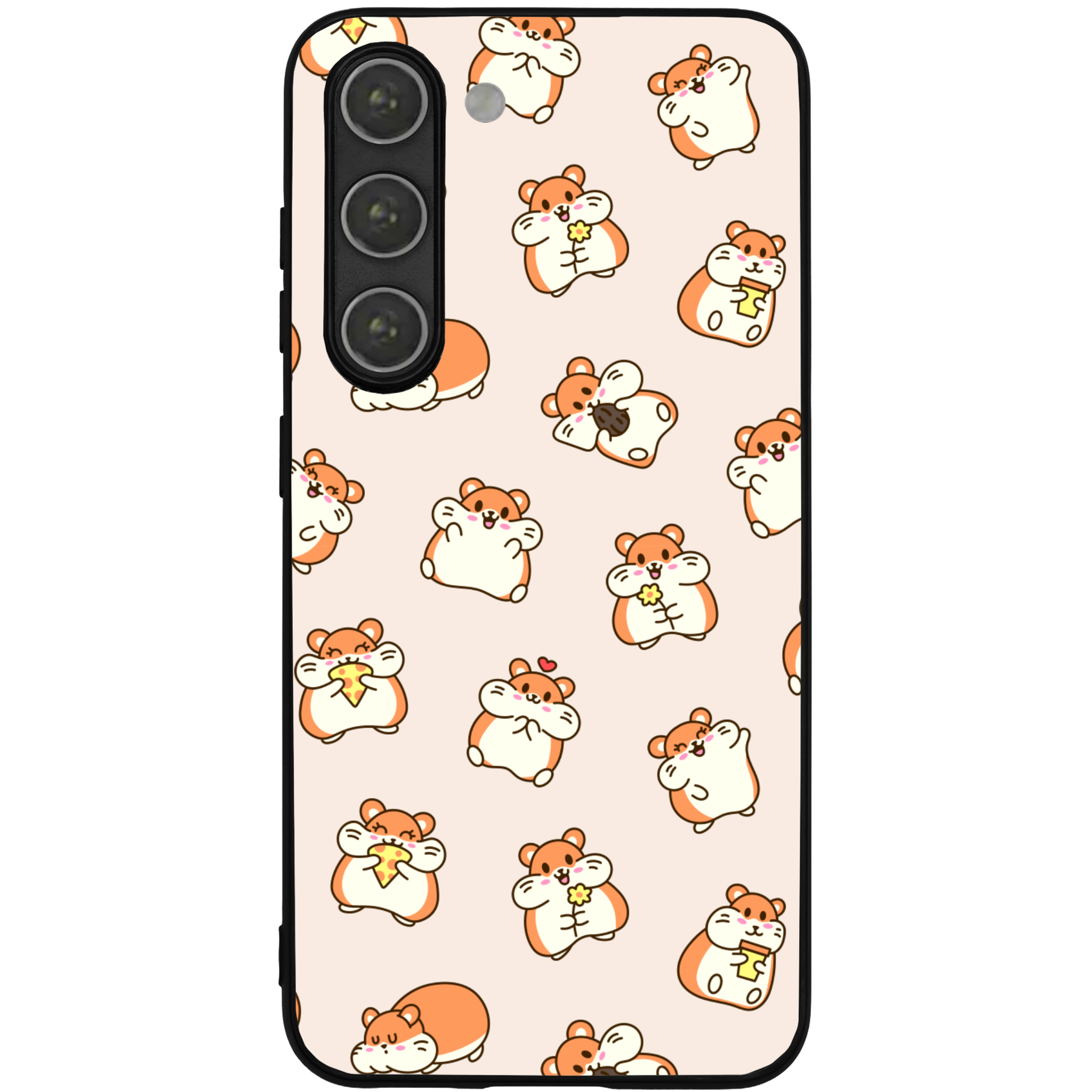 Happy Hamsters Glossy Phone Case | Winky Cats