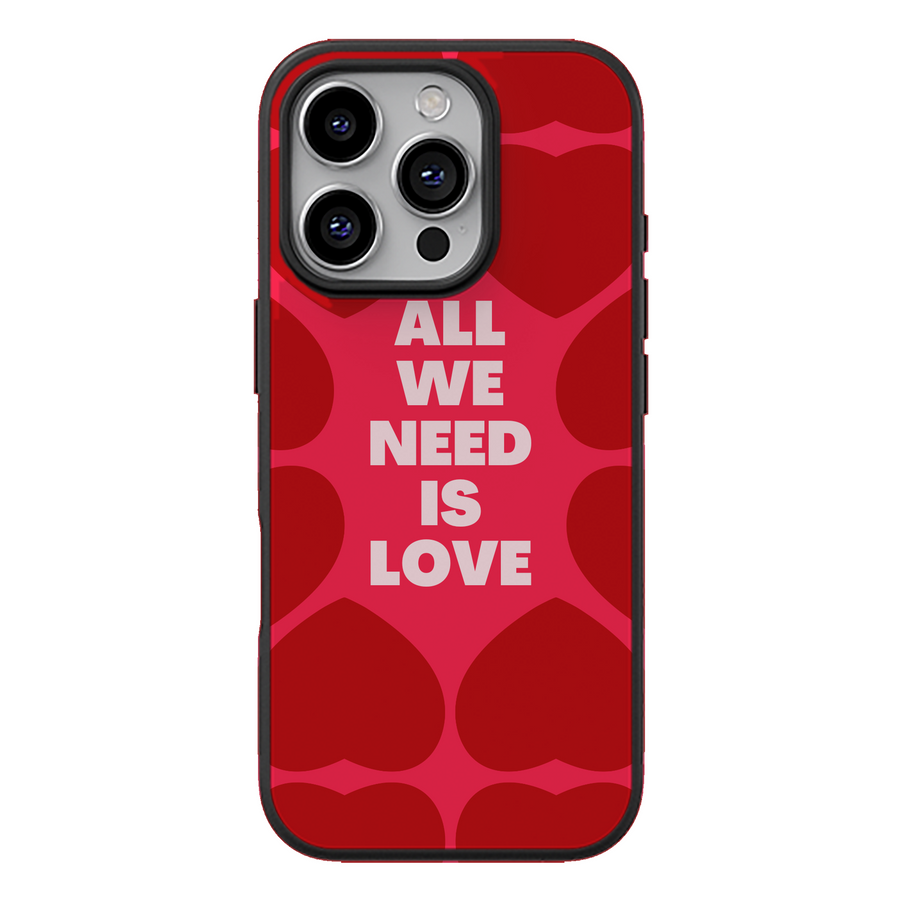 Red Hearts Aesthetic Phone Case