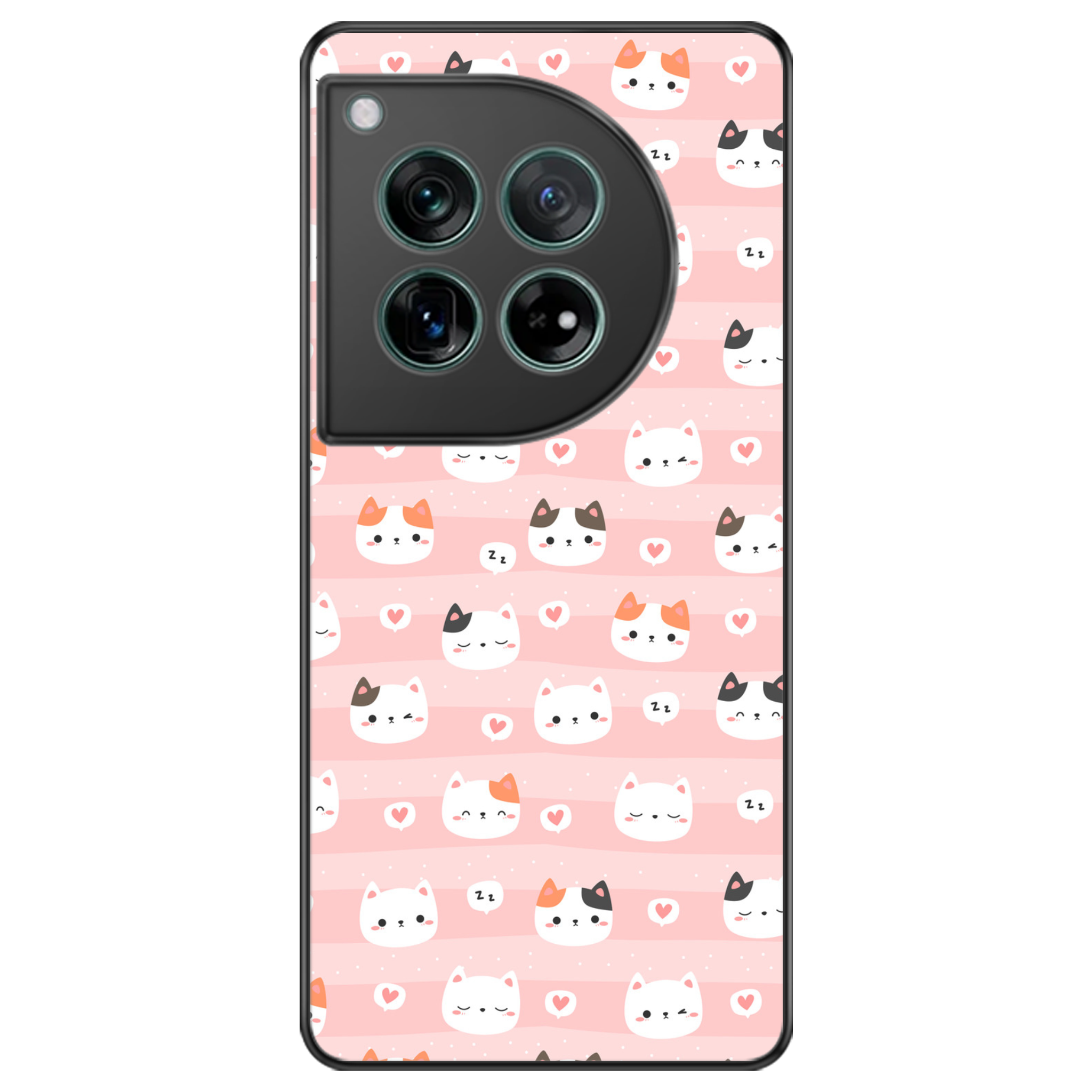 Bow Kittens Glossy Phone Case | Winky Cats