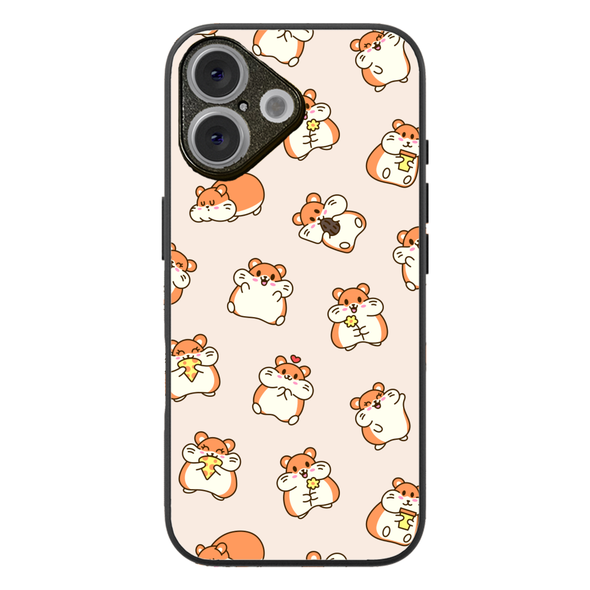Happy Hamsters Glossy Phone Case | Winky Cats