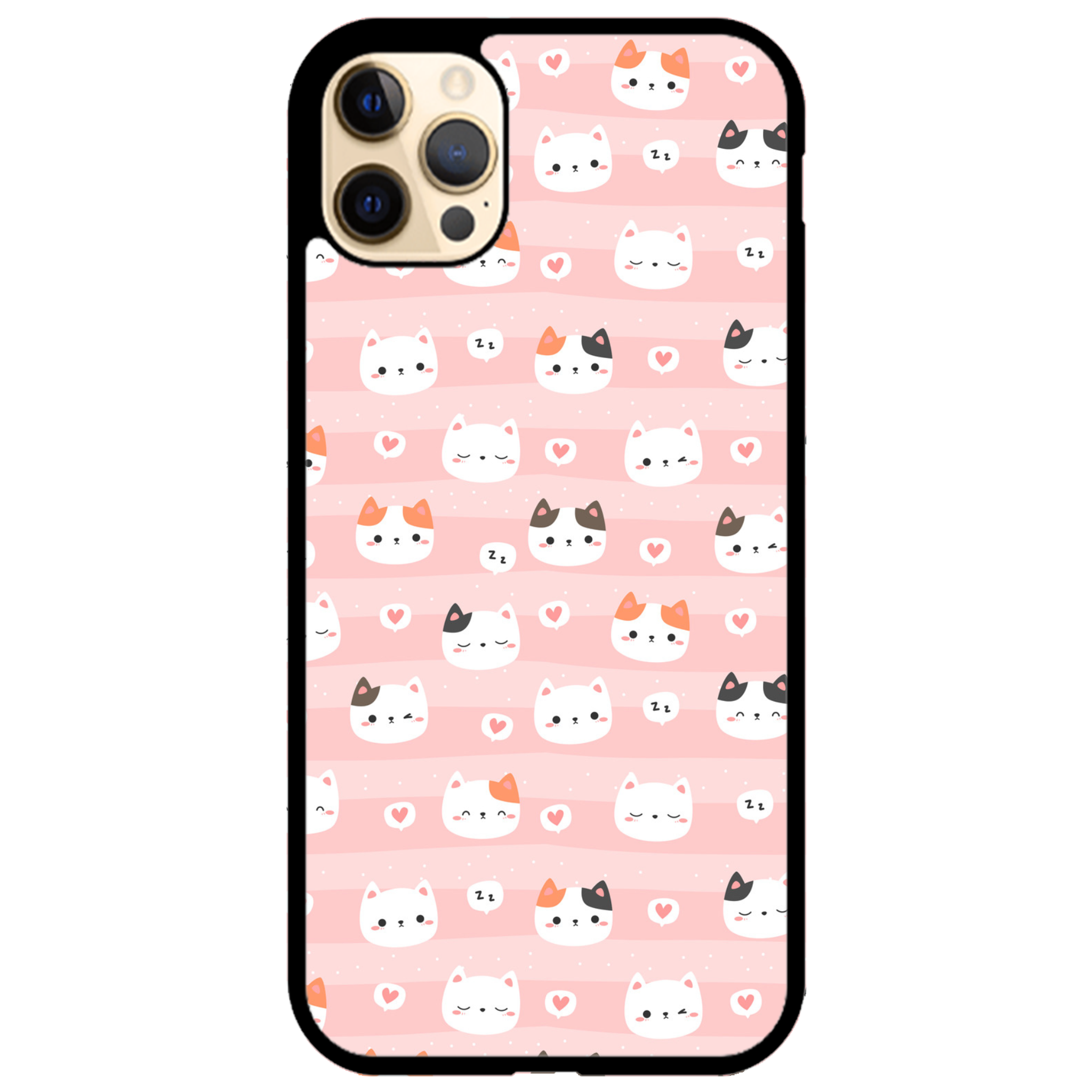 Bow Kittens Glossy Phone Case | Winky Cats