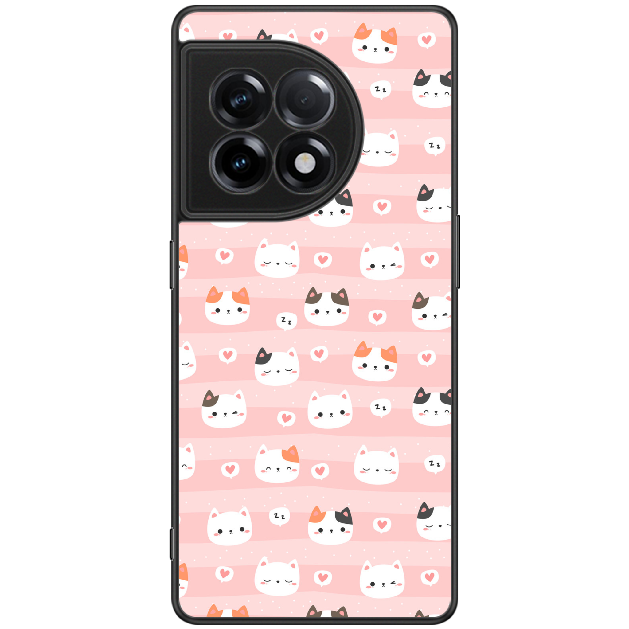 Bow Kittens Glossy Phone Case | Winky Cats