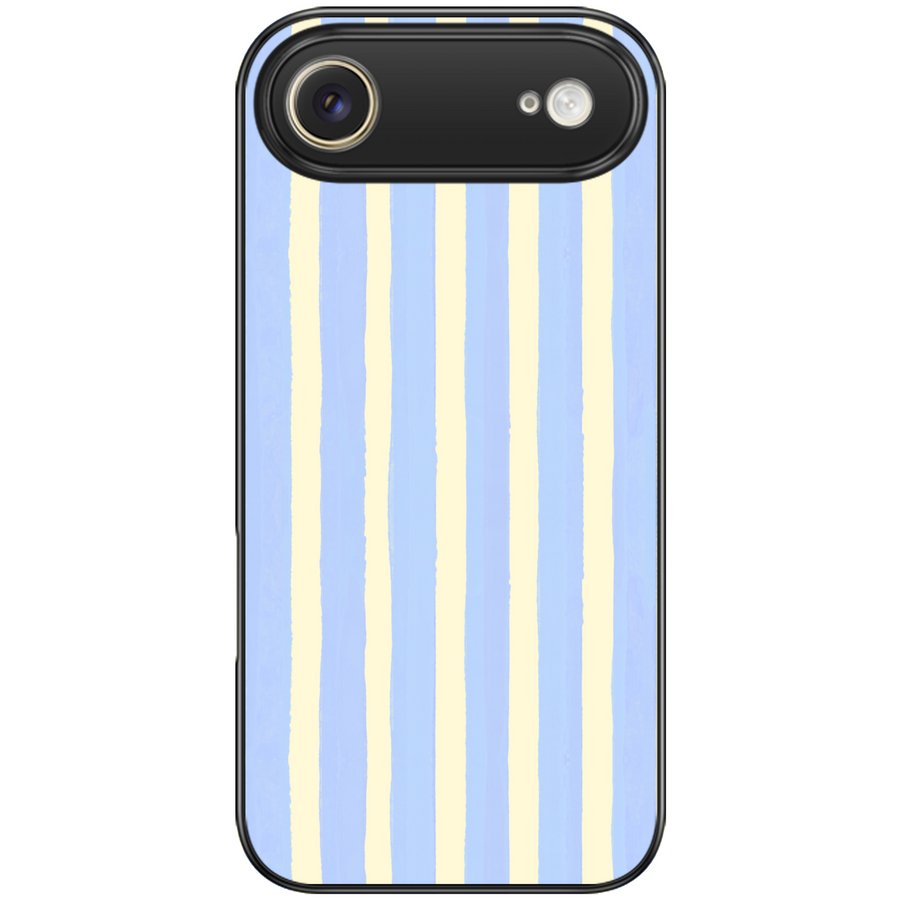 Blue Stripe Aesthetic Phone Case