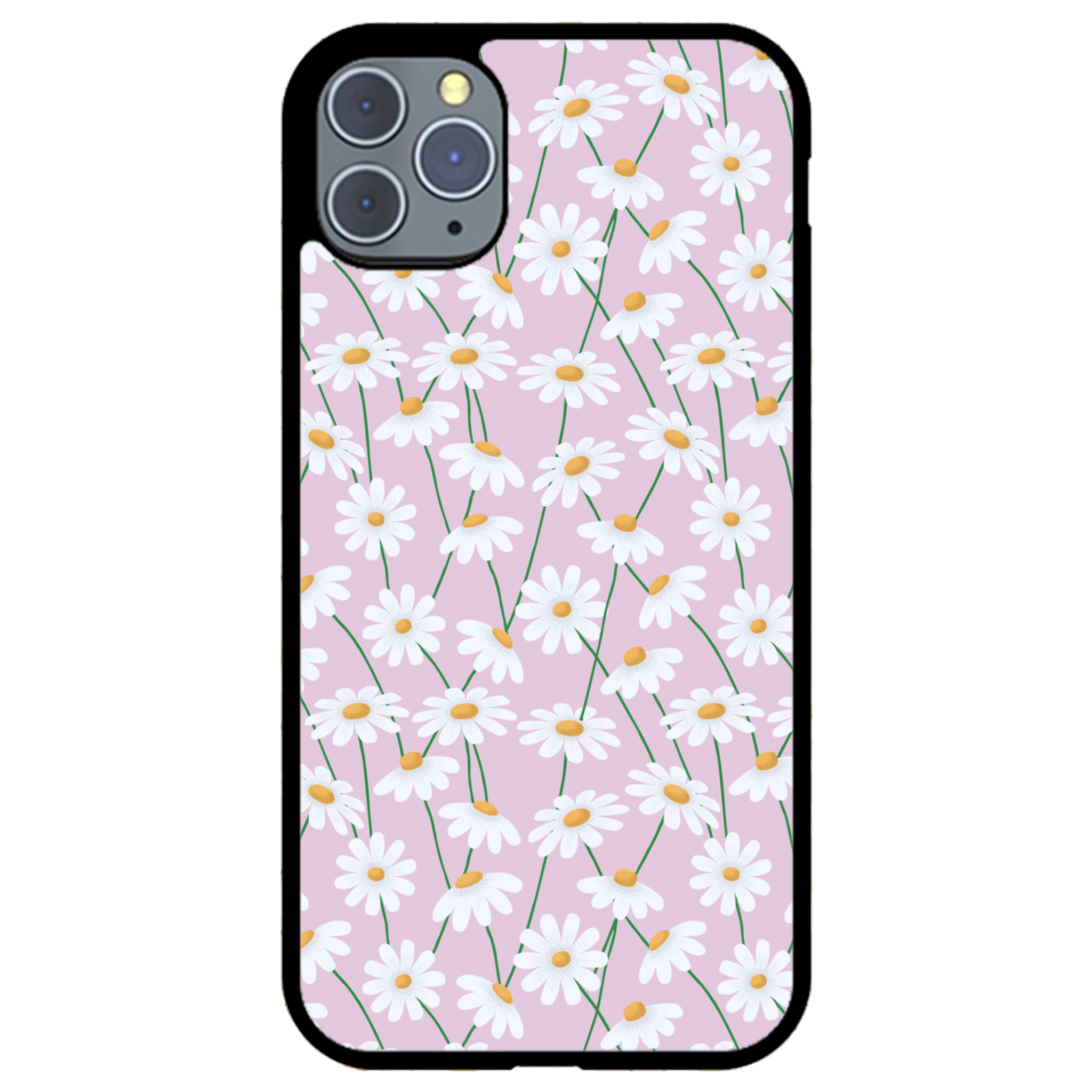 Lilac Daisies Floral Phone Case | Winky Cats
