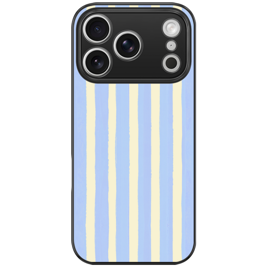 Blue Stripe Aesthetic Phone Case