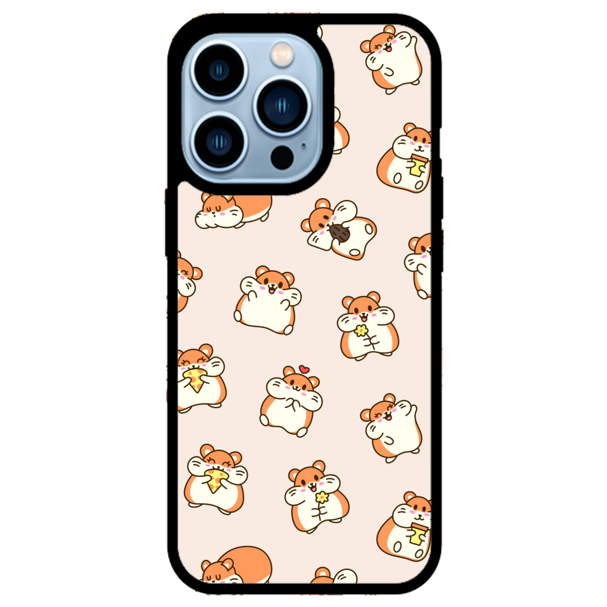 Happy Hamsters Glossy Phone Case | Winky Cats
