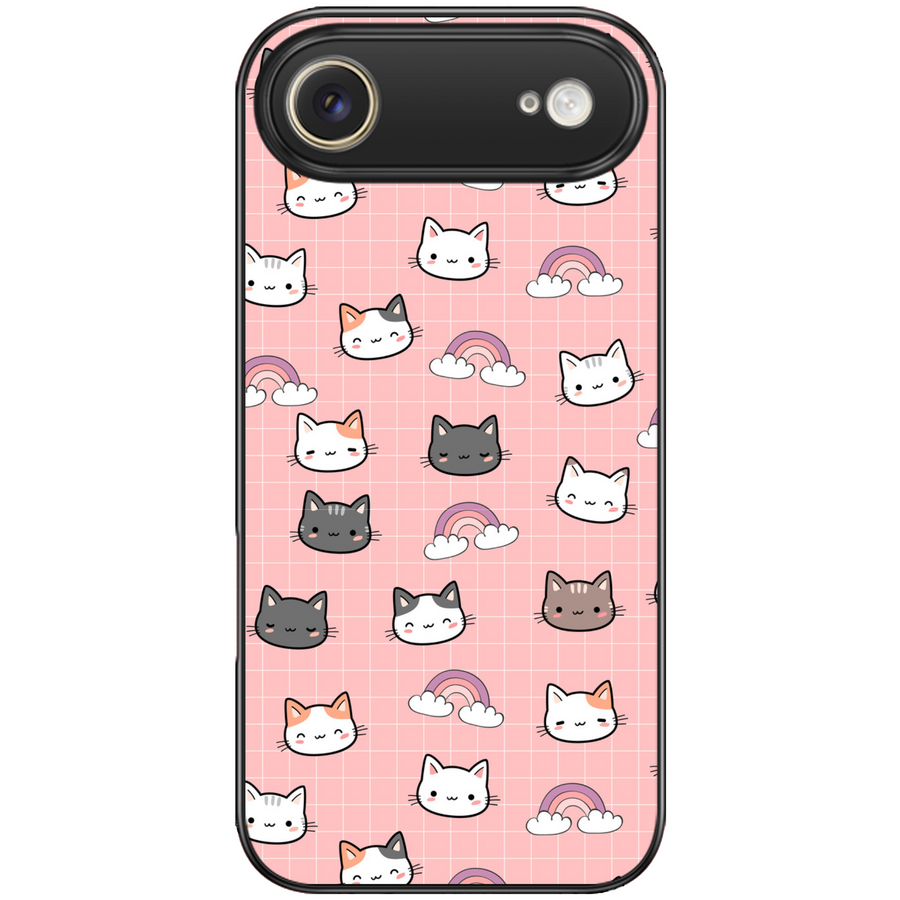 Rainbow Kitten Aesthetic Phone Case