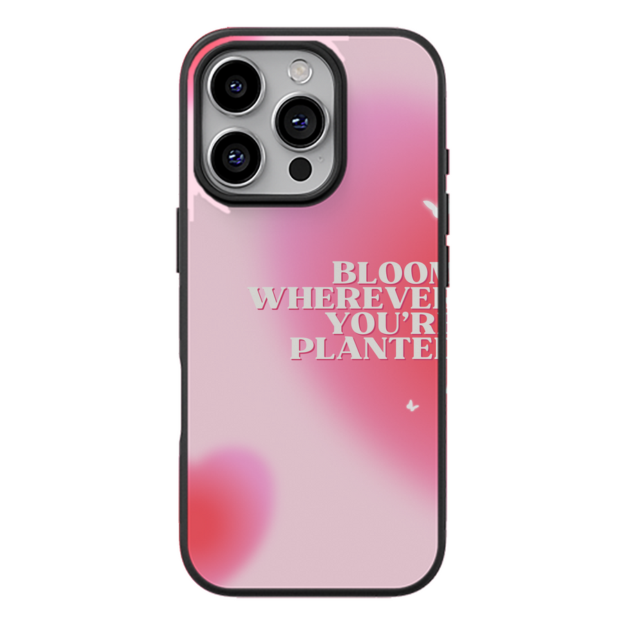 Pink Aura Butterfly Aesthetic Phone Case