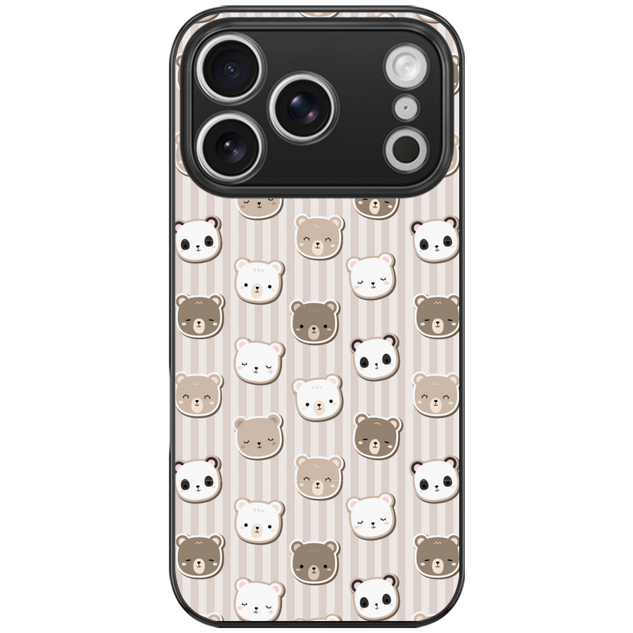 Cute Bear & Panda Aesthetic Phone Case