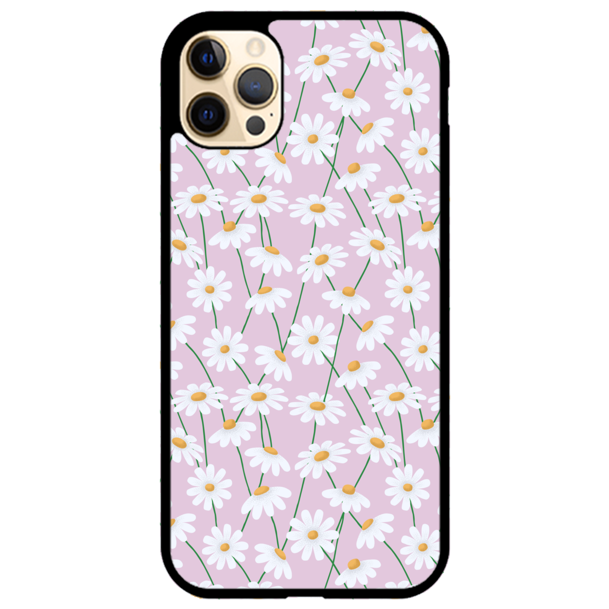 Lilac Daisies Floral Phone Case | Winky Cats