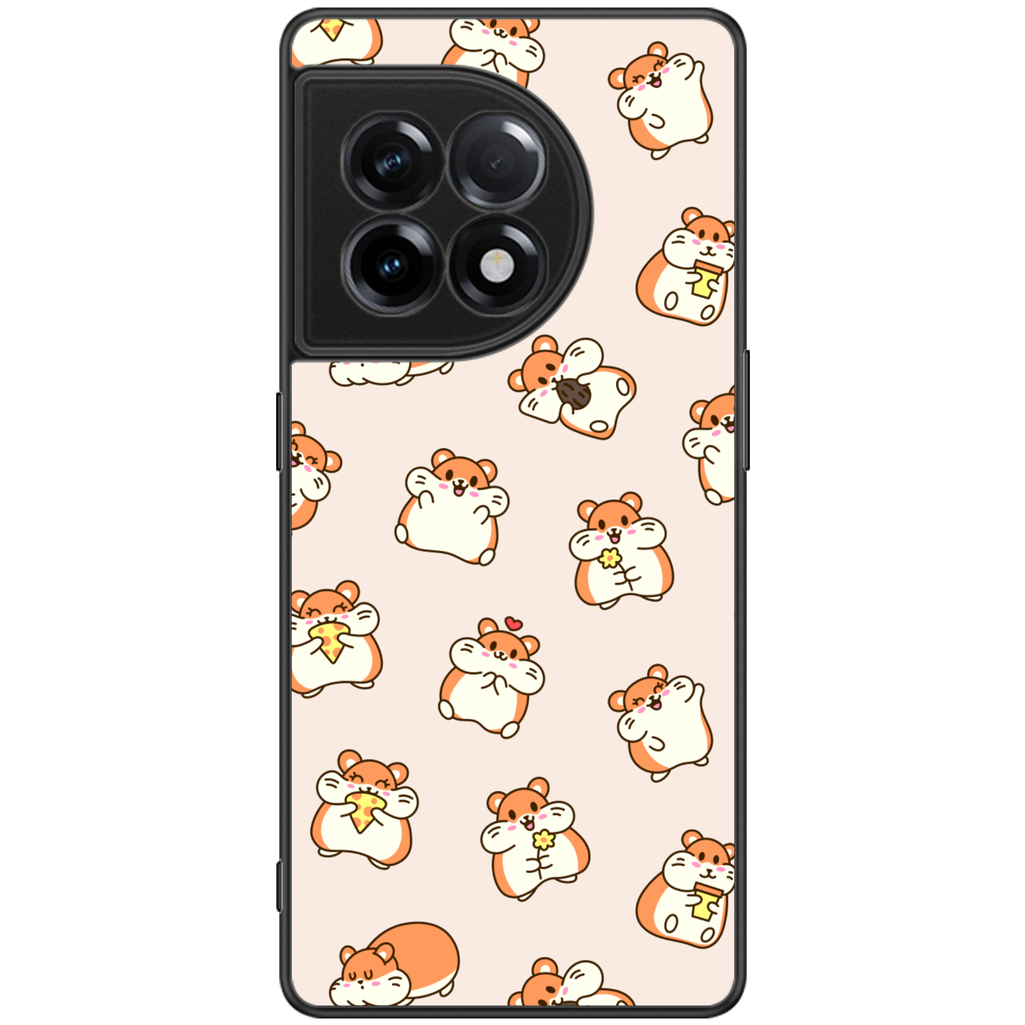 Happy Hamsters Glossy Phone Case | Winky Cats