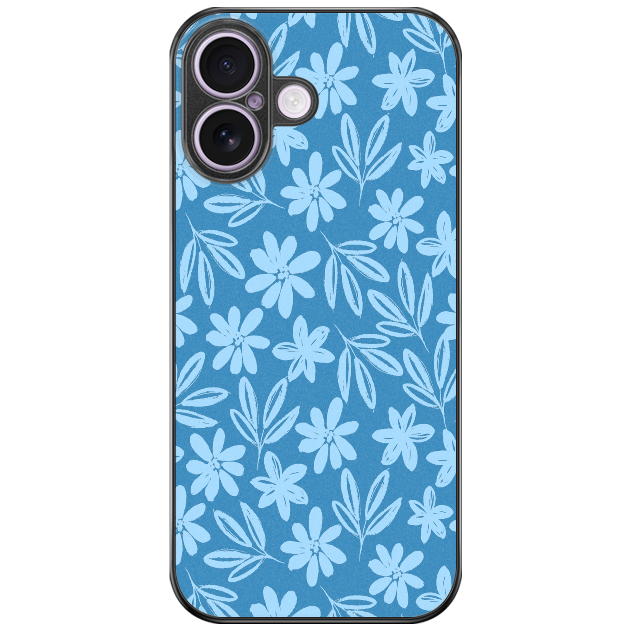 Blue Hour Floral Phone Case | Winky Cats