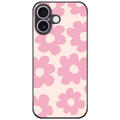 Retro Pink Daisy Floral Phone Case | Winky Cats