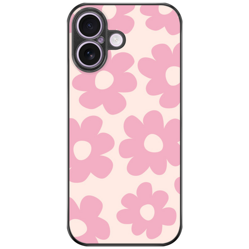 Pink Daisy Retro Phone Case