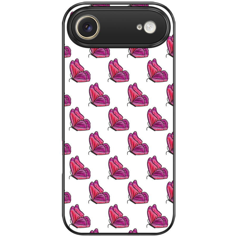 Crimson Wings Butterfly Phone Case