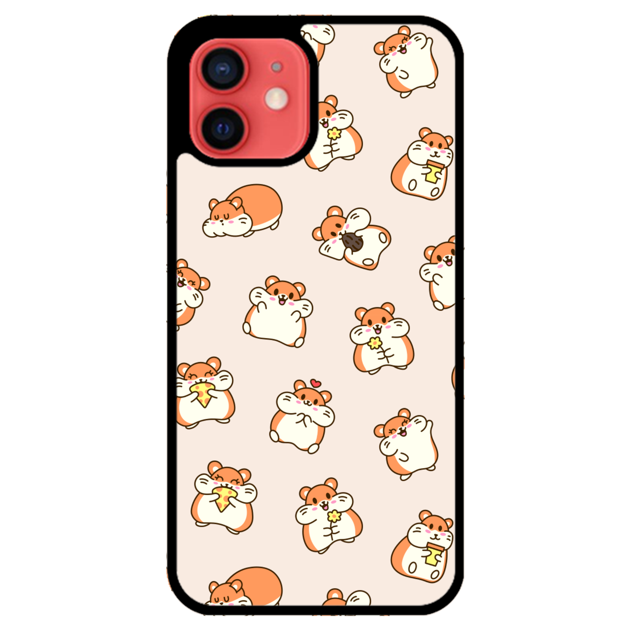 Happy Hamsters Glossy Phone Case | Winky Cats