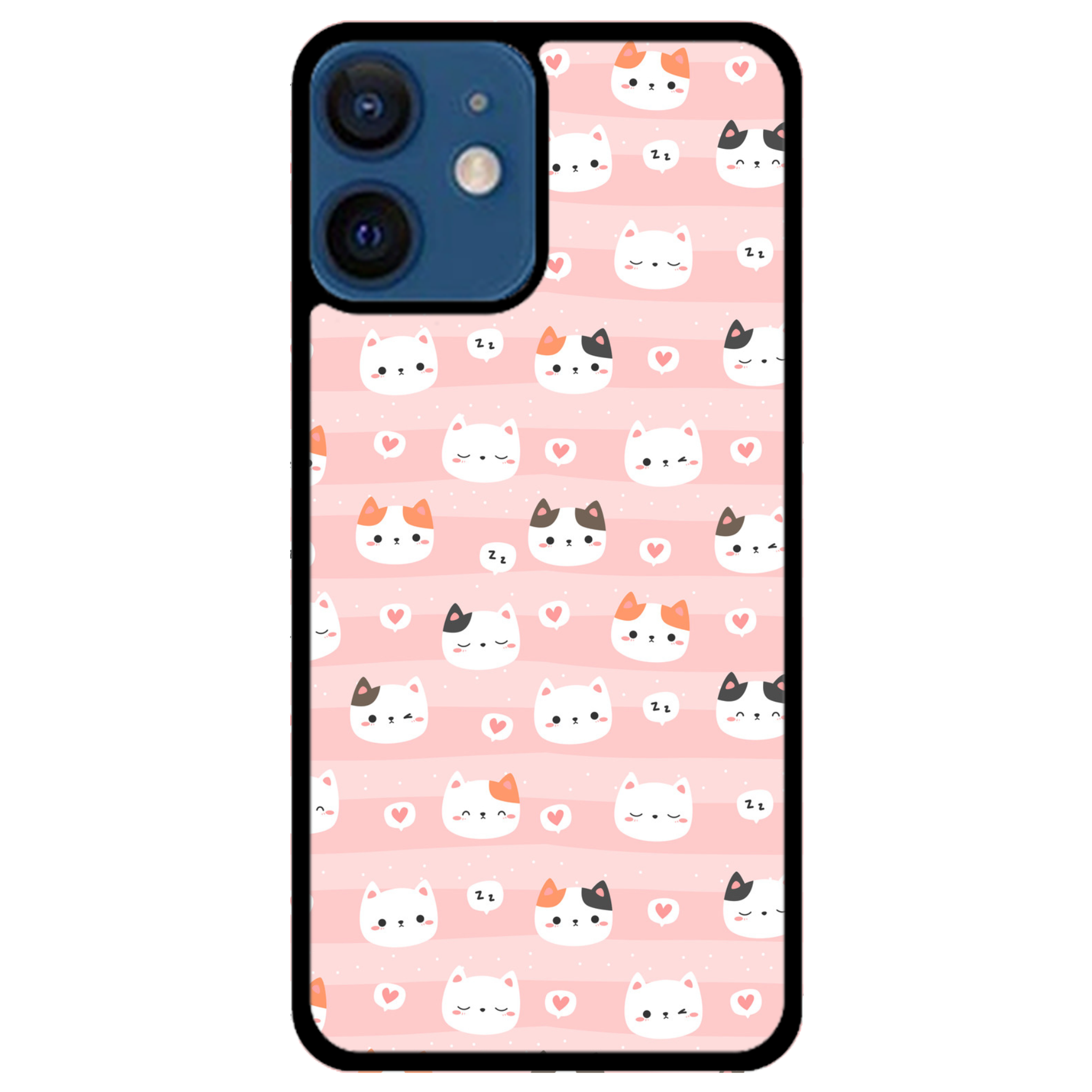 Bow Kittens Glossy Phone Case | Winky Cats