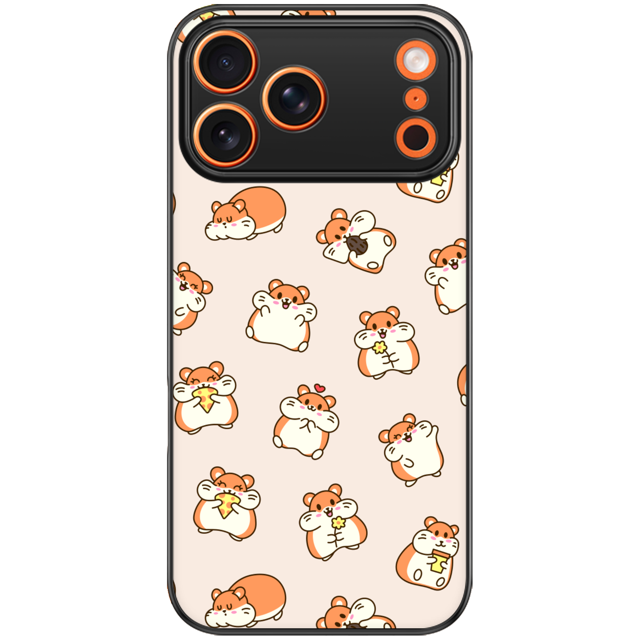 Happy Hamsters Glossy Phone Case | Winky Cats