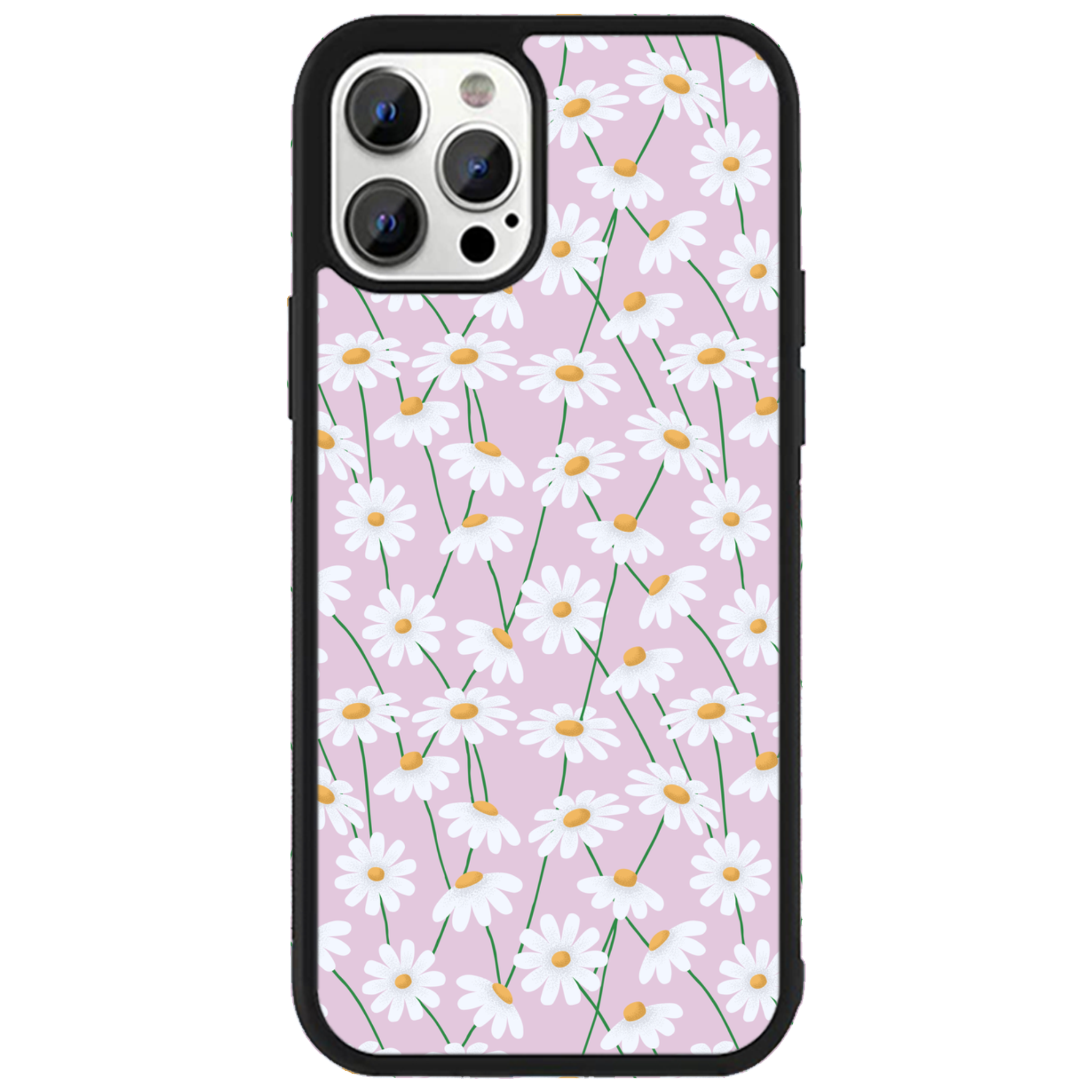 Lilac Daisies Floral Phone Case | Winky Cats