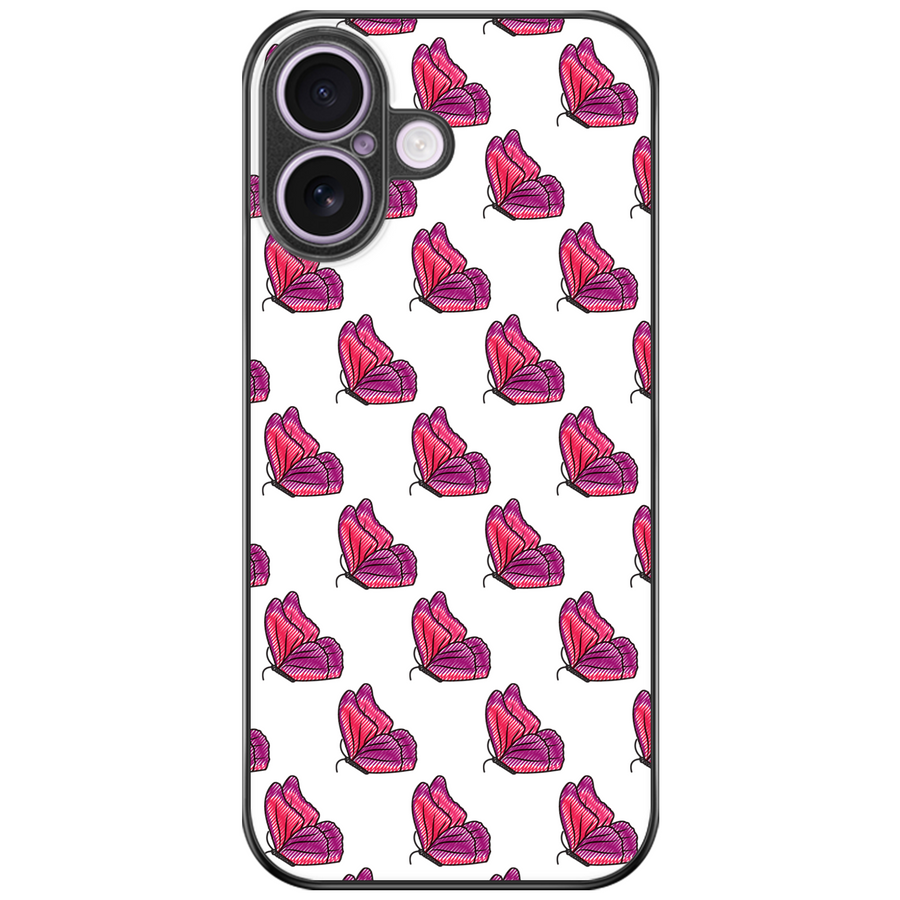 Crimson Wings Butterfly Phone Case