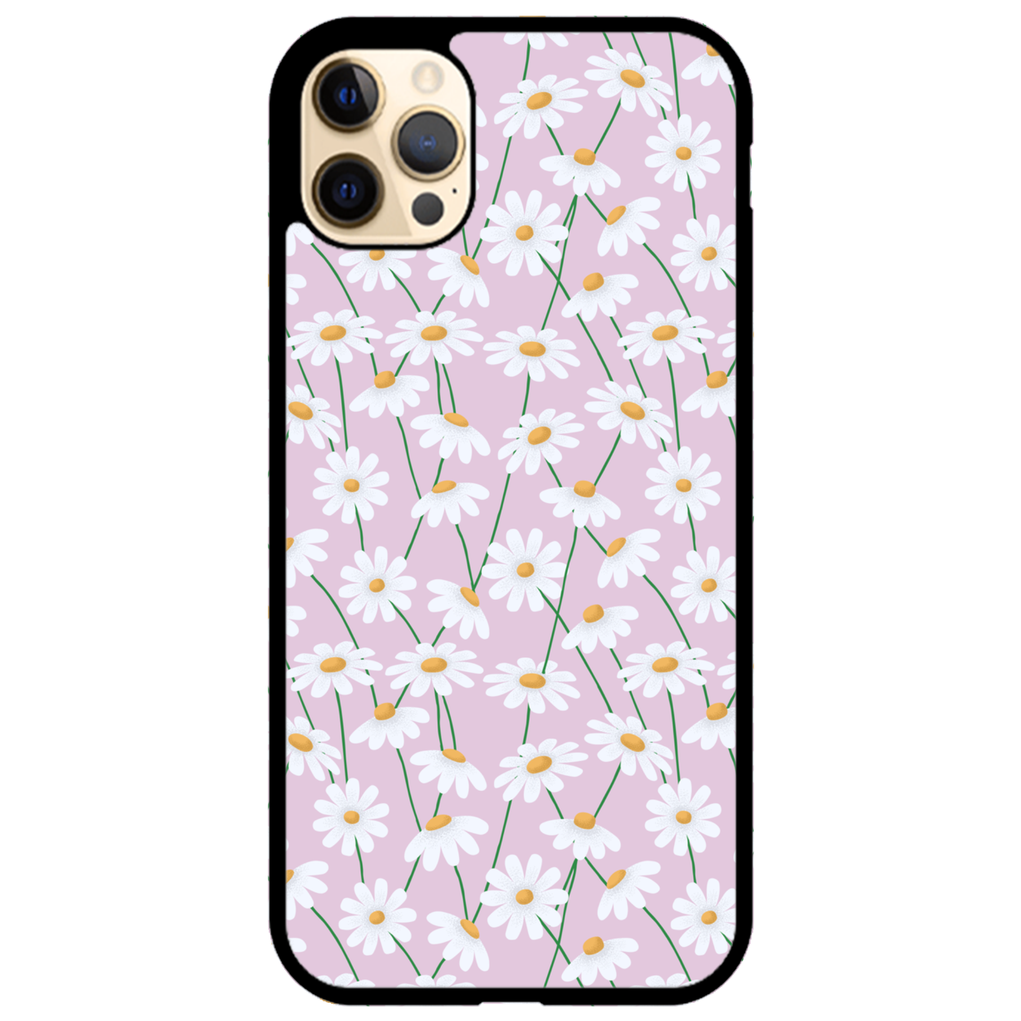Lilac Daisies Floral Phone Case | Winky Cats