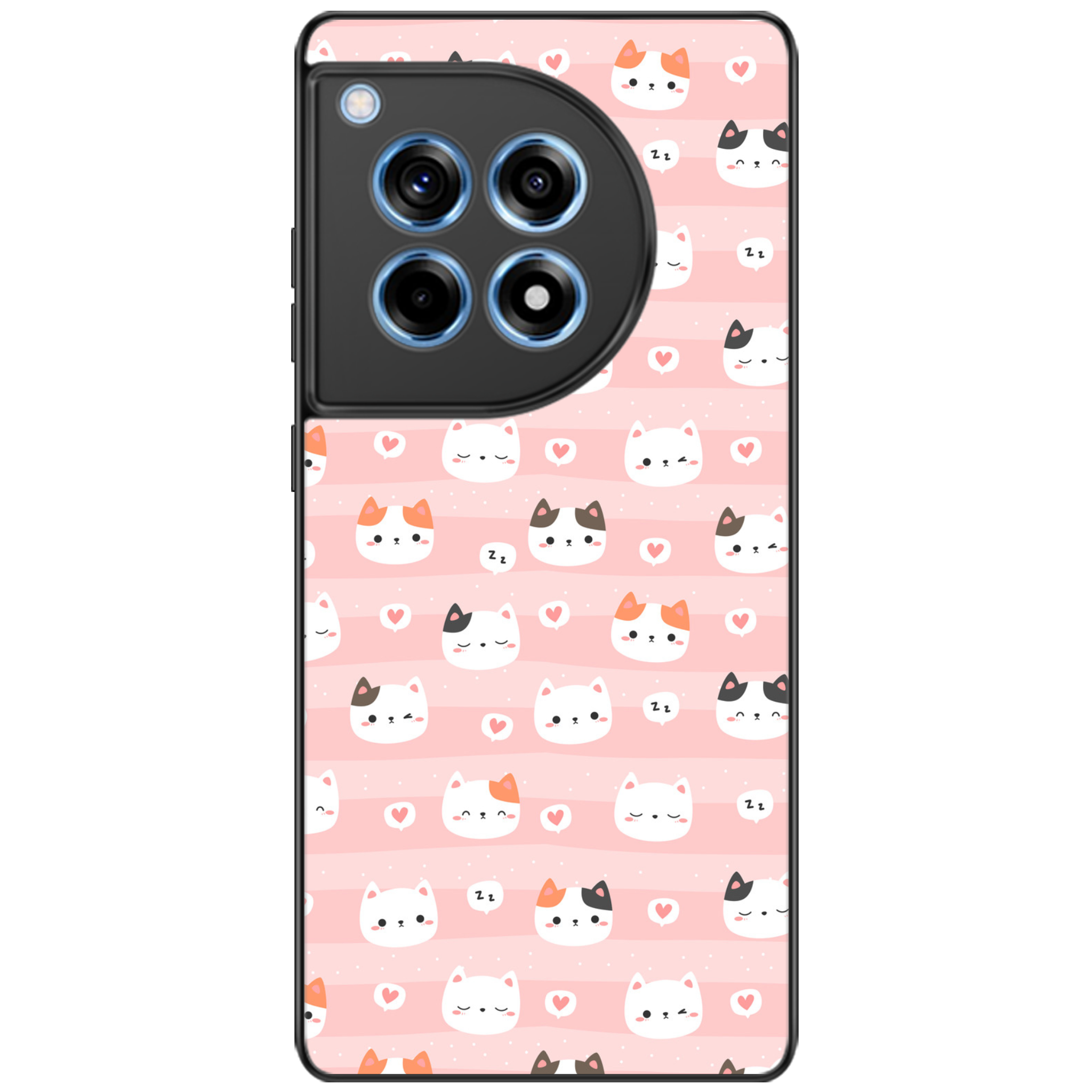 Bow Kittens Glossy Phone Case | Winky Cats