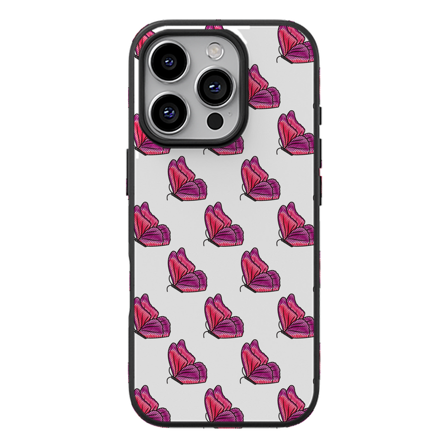 Crimson Wings Butterfly Phone Case