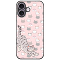 Tabby & Rainbows Glossy Phone Case | Winky Cats