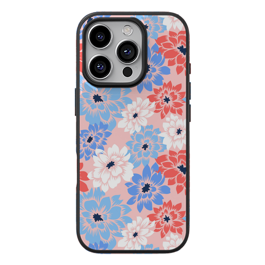 Coral Floral Aesthetic Phone Case