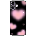 Midnight Aura Hearts Glossy Phone Case | Winky Cats