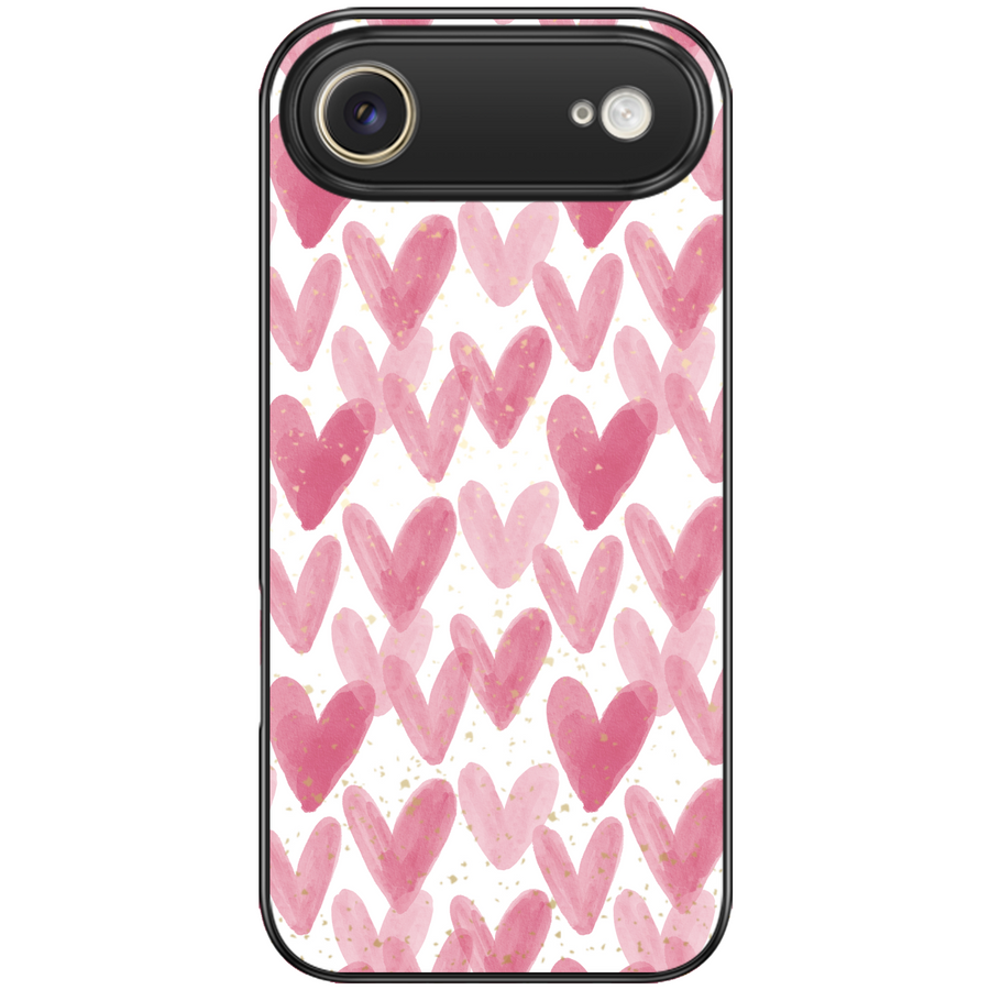 Pink Heart Aesthetic Phone Case