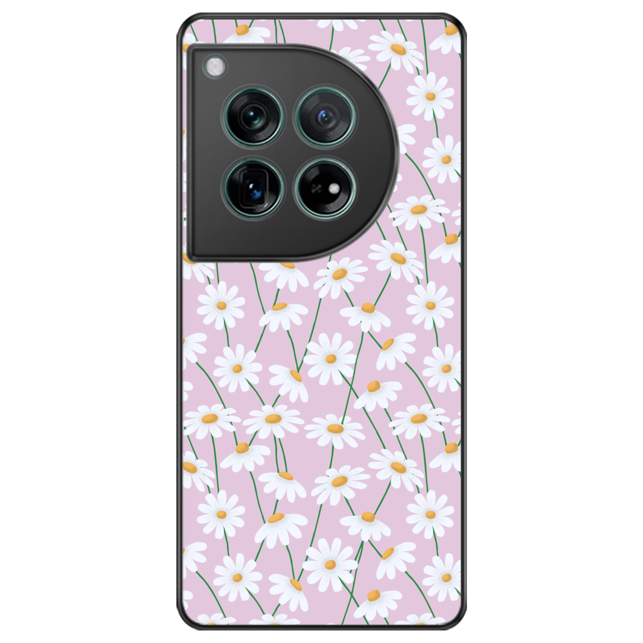 Lilac Daisies Floral Phone Case | Winky Cats