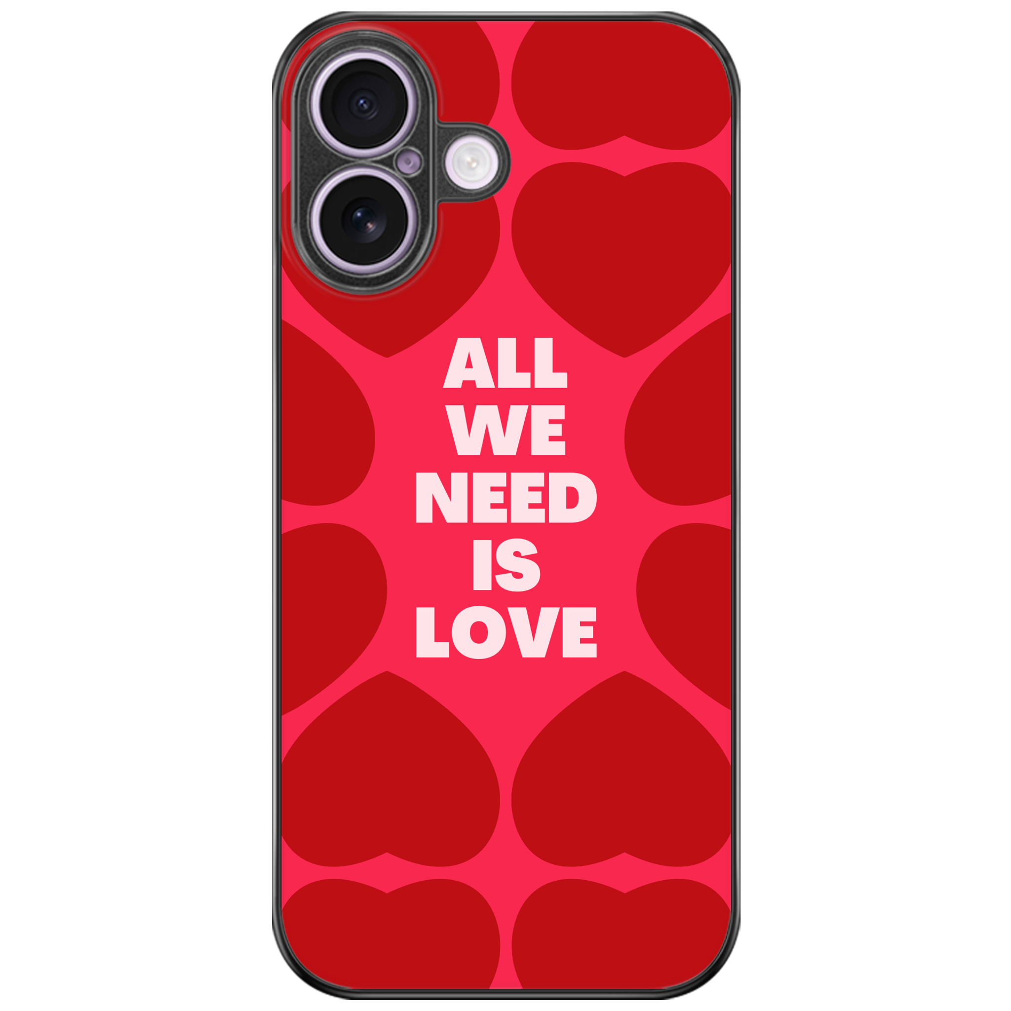 All We Need Is Love Glossy Phone Case | Winky Cats