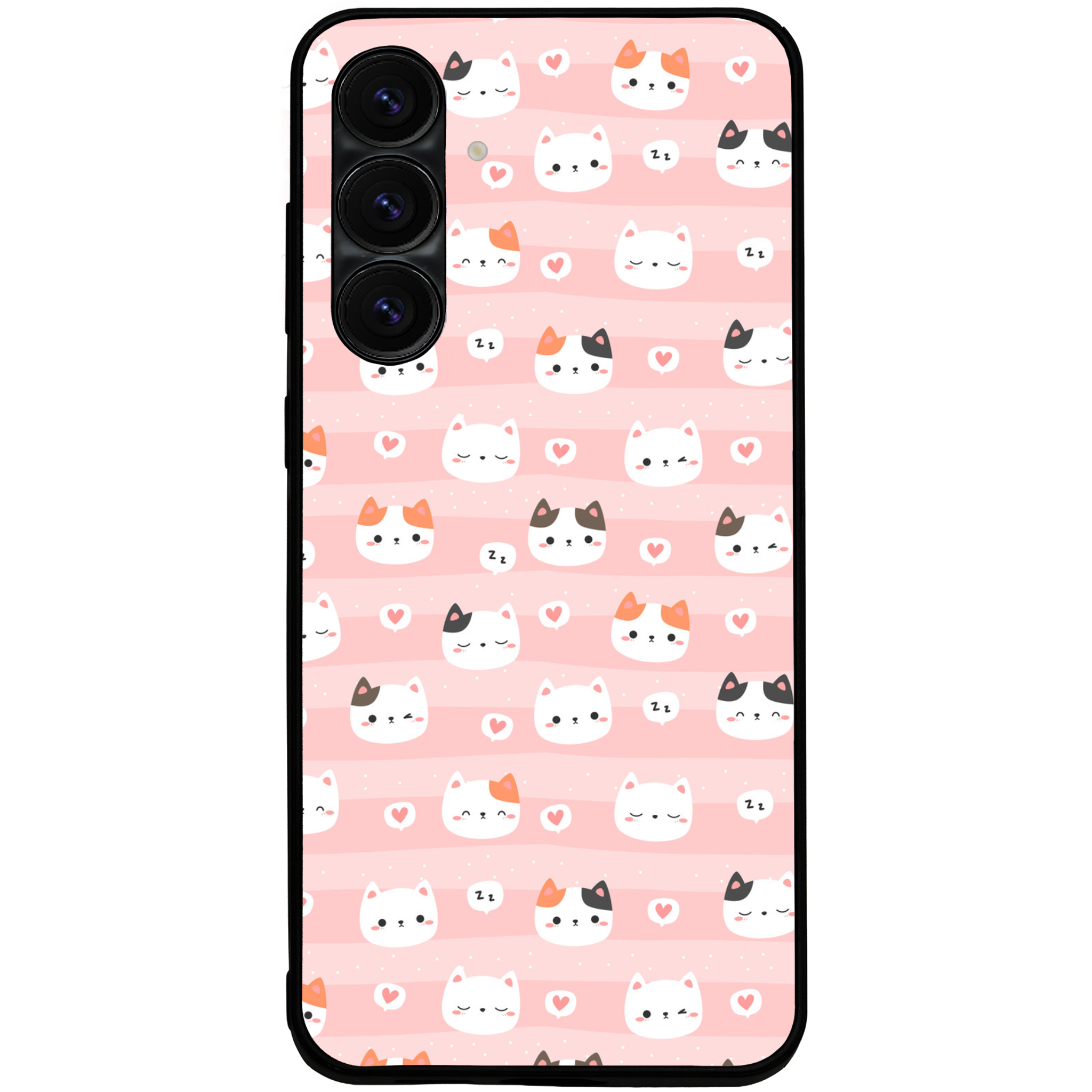 Bow Kittens Glossy Phone Case | Winky Cats