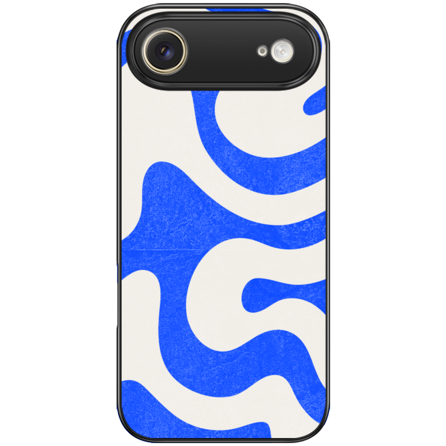 Blue Swirl Aesthetic Phone Case