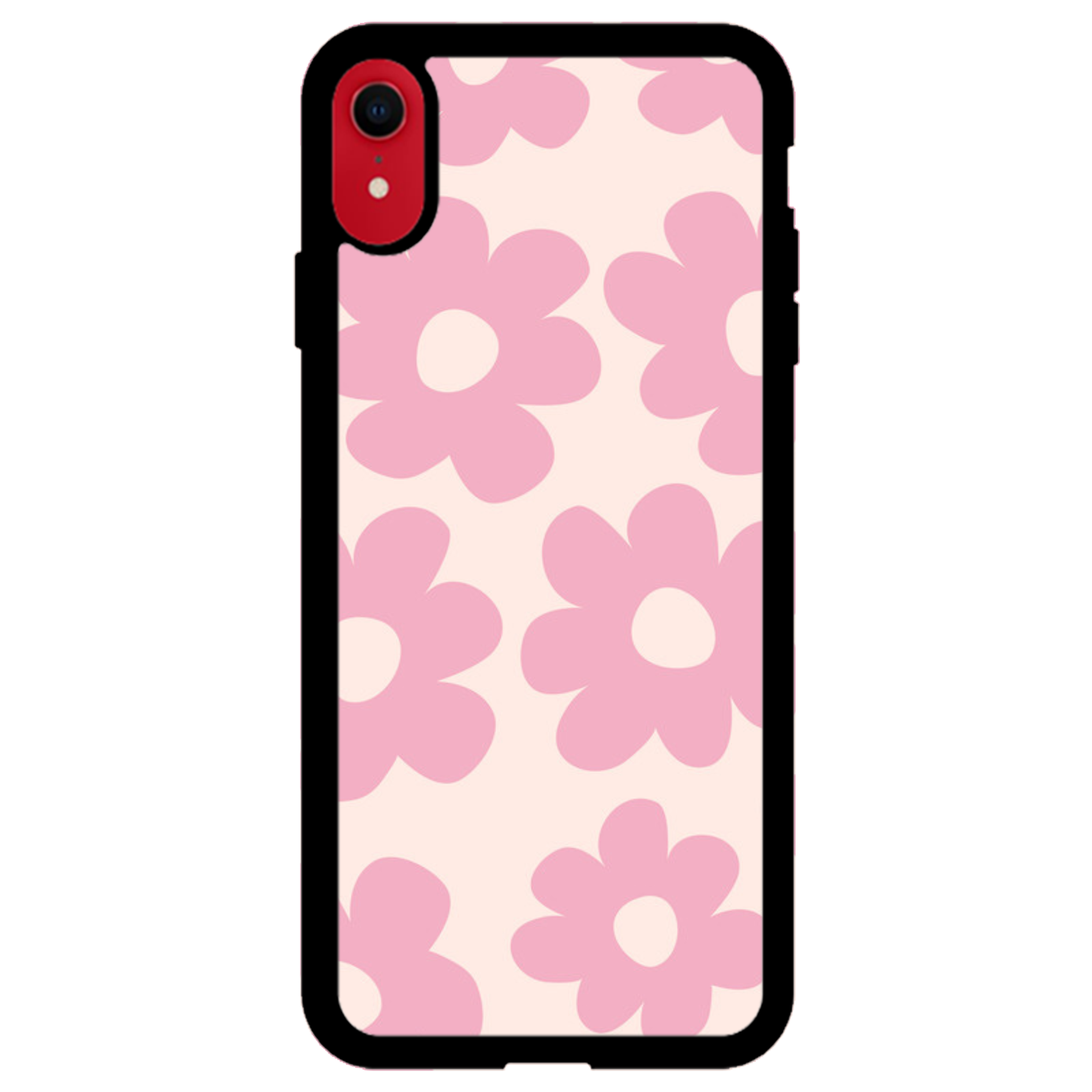 Retro Pink Daisy Floral Phone Case | Winky Cats
